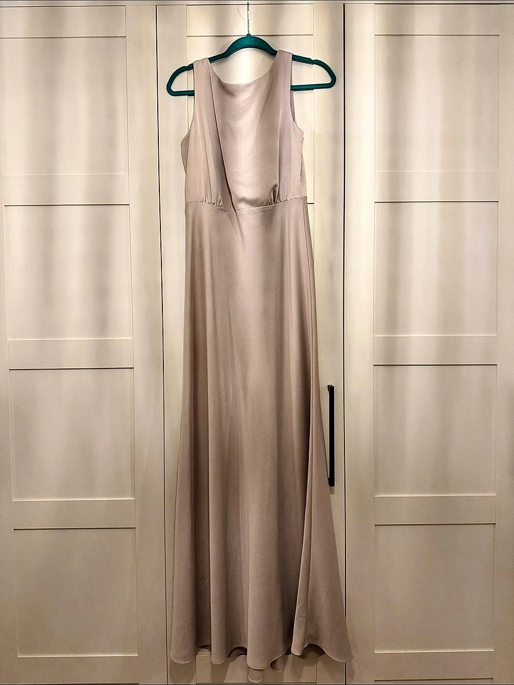 BHLDN Sleeveless Maxi Dress in Champagne